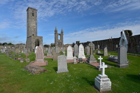 St Andrews Cathedral and cemetery
