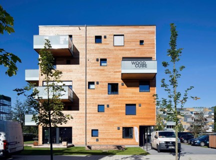 Woodcube residential house