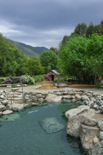 Thermal pools of Termas los Pozones