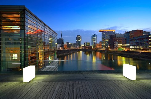Skyline at the Media Harbour