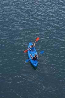 Canoeing on the Gard River
