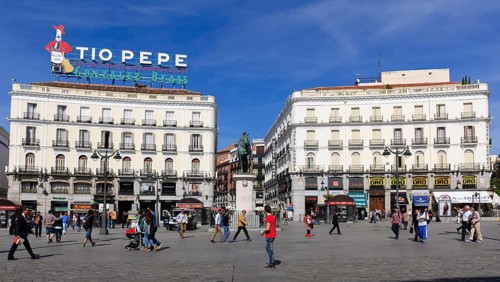 Puerta del Sol square