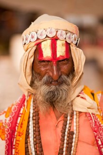 Portrait of a Sadhu