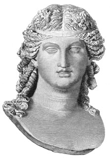 The god Dionysus