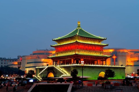 Illuminated Bell Tower