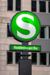 S-Bahn station Brandenburg Gate