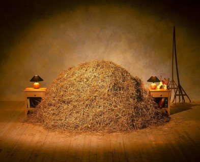 Bed of hay
