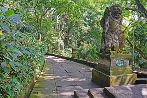 Entrance to the Ubud Monkey Forest