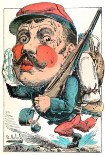 Military reserve force personified as Albert-Leon Reserviste