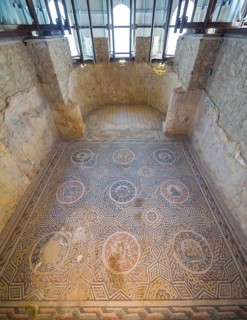 Ancient Roman mosaic