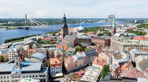 Historic centre with Riga Cathedral
