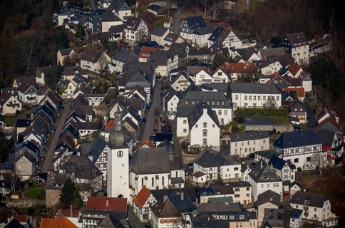 Old town with Chapel of St. George