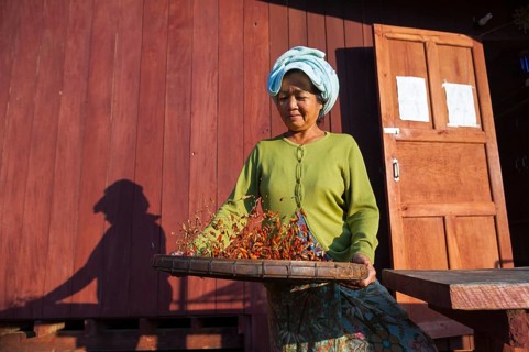 Woman from the Lahu people