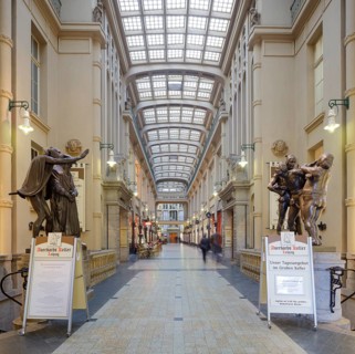 Madlerpassage shopping arcade with Auerbachs Keller restaurant