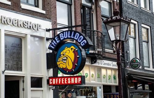 Sign of the Coffeshop The Bulldog