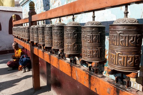 Prayer wheels