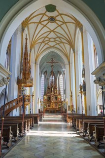 Main altar and pulpit