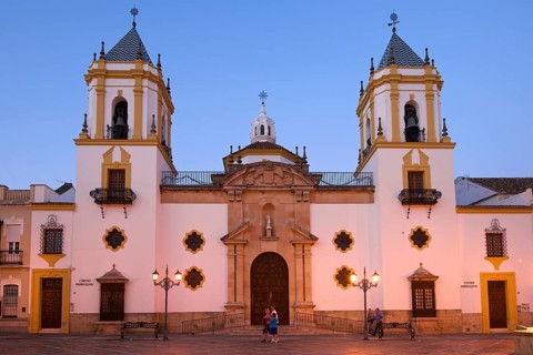 Cathedral in Plaza del Socorro