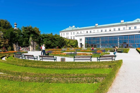 Orangery in the Mirabell Gardens