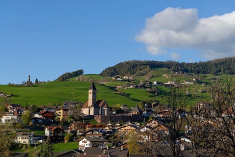 Village of Seis am Schlern or Siusi allo Sciliar