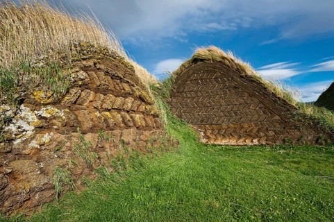 Sod houses