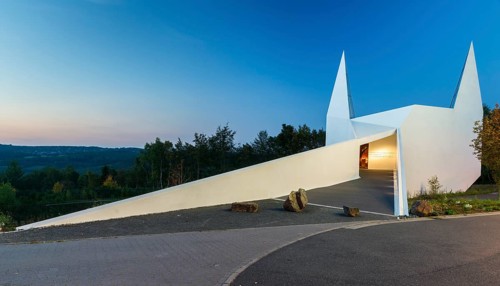 Siegerland Motorway Church at the A45 motorway