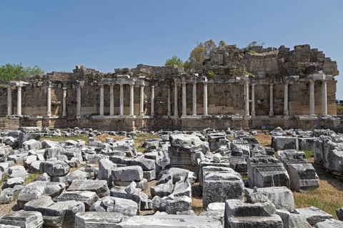Remains of the well Nymphaeum