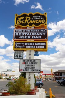 Historic Hotel El Rancho on Route 66