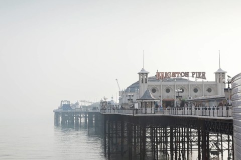 Brighton Pier on a soft