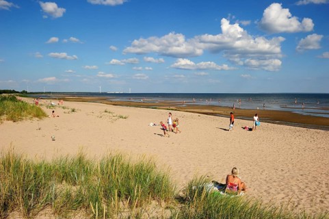 Sandy beach