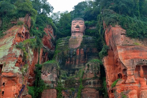 Largest stone Buddha statue in the world