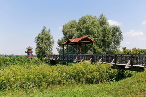 Andau bridge over the Einser-Kanal canal