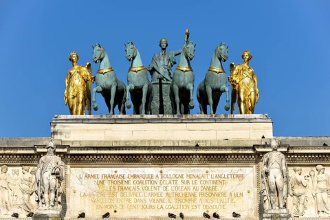Quadriga on the Arc de Triomphe du Carrousel