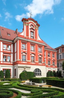 Ossolineum with baroque garden
