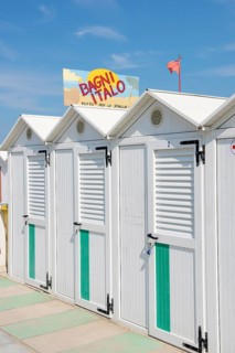 Beach cabins
