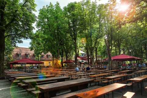 Menterschwaige beer garden