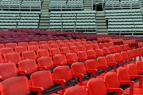 Seating in the Arena di Verona