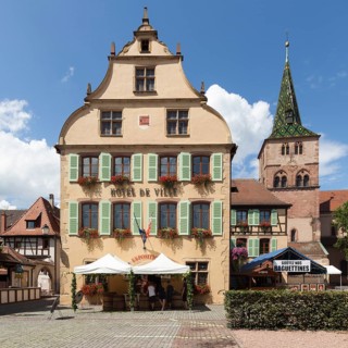 Town Hall and St. Anne's Church