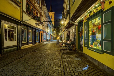 Kramerbrucke in the evening
