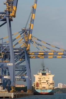 Container ship of Maersk Line