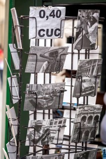 Postcard stand