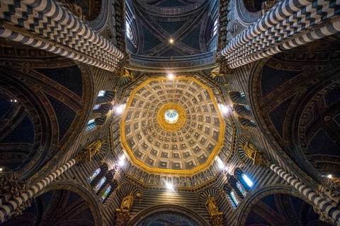 Ornate ceiling