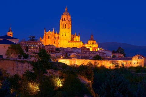 Cathedral at dusk