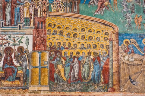 Christian wall painting