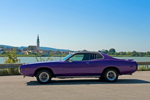 Vintage Dodge Charger SE