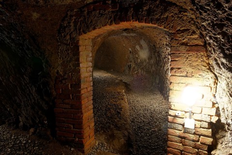 Rock cellar in the Parkstein