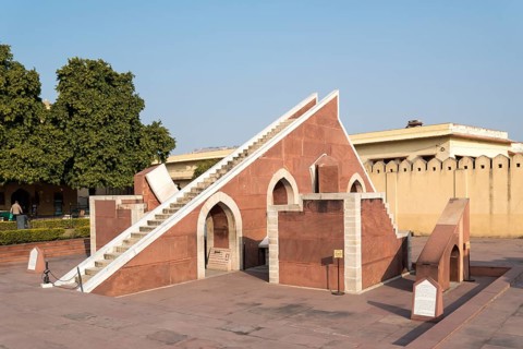 Laghu Samrat Yantra Instrument at Jantar Mantar Observatory