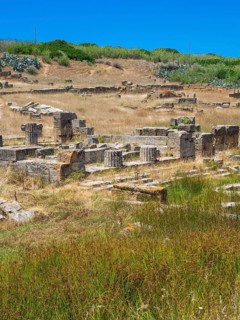 Ruins of the bathhouse of the Temple of Hera