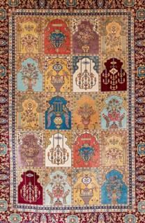 Ornate Suzani carpet
