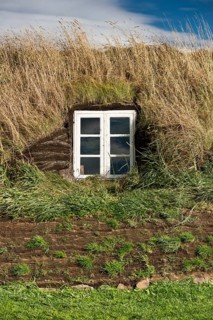 Sod houses